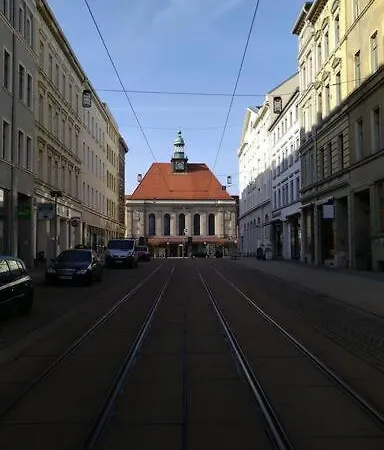 Apartmán An Der Beruehmten Altstadtbruecke Mit Balkon Zur Peterskirche Und Mit Neisseblick Görlitz